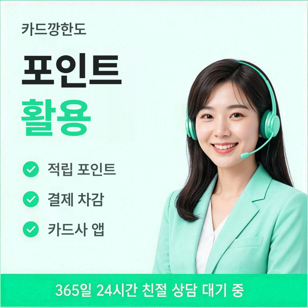 다음머니 카드깡한도 포인트 활용 안내 배너 이미지