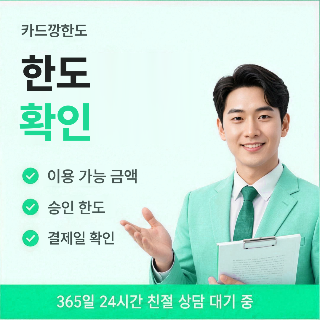 다음머니 카드깡한도 한도 확인 안내 배너 이미지